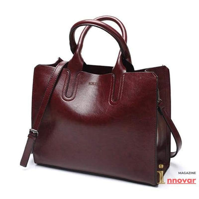 Bolsa - Couro Luxo - MagazineInnovar