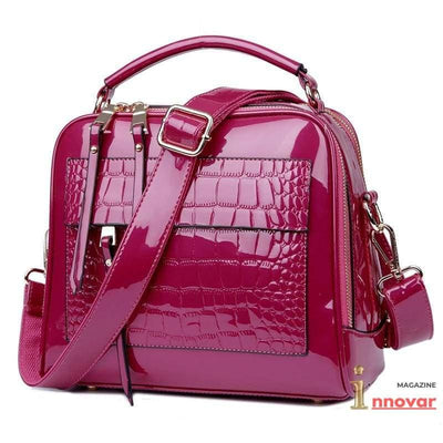 Bolsa - Couro Crocodilo - MagazineInnovar