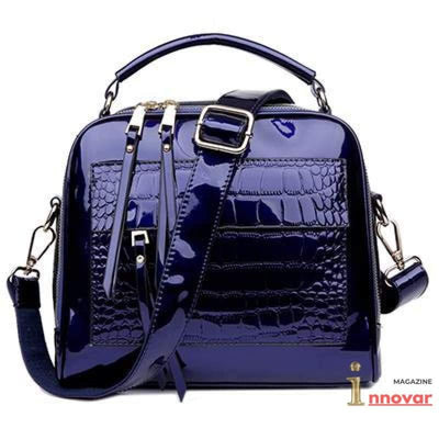 Bolsa - Couro Crocodilo - MagazineInnovar