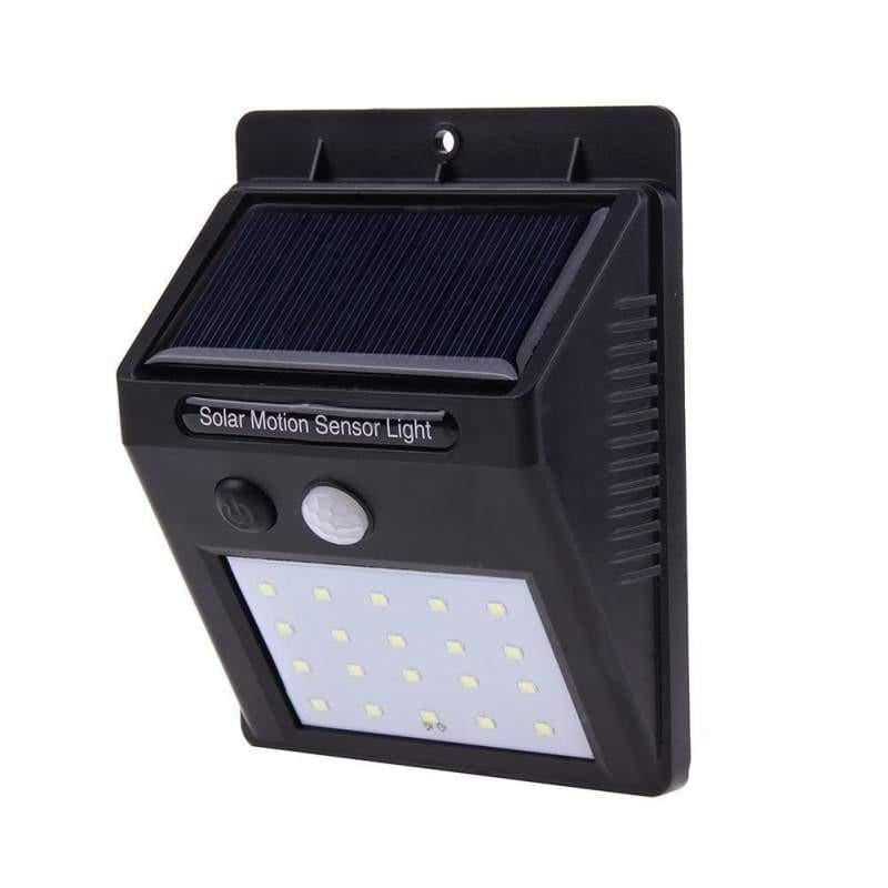 20 Diodos Emissores de luz Impermeabilizam o Jardim Exterior da Lâmpada de Parede solar do Sensor