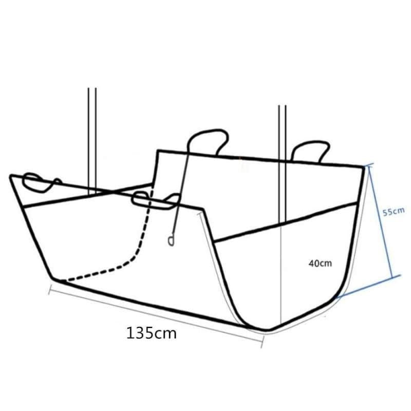 Protetor de assento de carros para Pets - Impermeável - MagazineInnovar