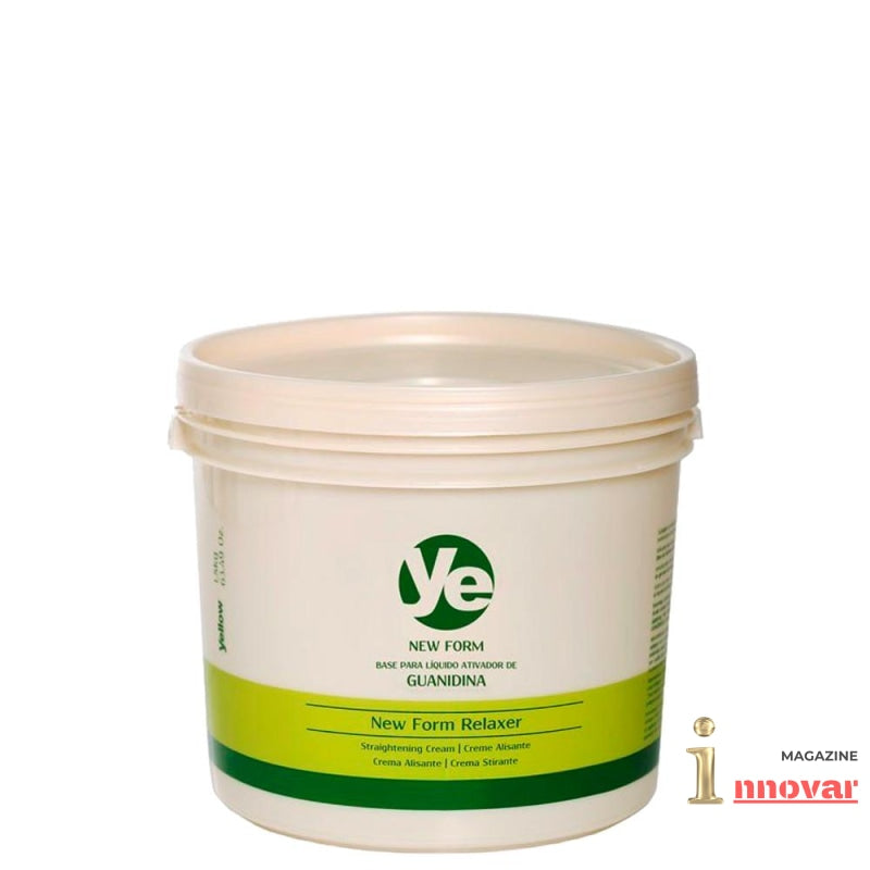 Yellow Ye New Form Relaxer Ativador Guanidina Alisante 1,8kg - MagazineInnovar